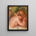 Nude Torso of Young Girl Torse nu de jeune fille - Pierre-Auguste Renoir — gerahmtes Bild an der Wand