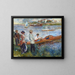 Ruderer in Chatou - Pierre-Auguste Renoir — gerahmtes Bild an der Wand