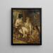 Pariserinnen in algerischer Tracht oder Harem - Pierre-Auguste Renoir — gerahmtes Bild an der Wand