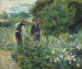 Blumen pflücken - Pierre-Auguste Renoir — Ansicht des Kunstwerks