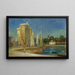 Hafen von La Rochelle - Pierre-Auguste Renoir — gerahmtes Bild an der Wand
