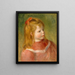 Portrait von Jean - Pierre-Auguste Renoir — gerahmtes Bild an der Wand