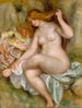 Sitzender Badenixe - Pierre-Auguste Renoir — Ansicht des Kunstwerks