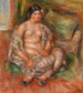 Sitzende Odaliske Odaliske sitzend - Pierre-Auguste Renoir — Ansicht des Kunstwerks