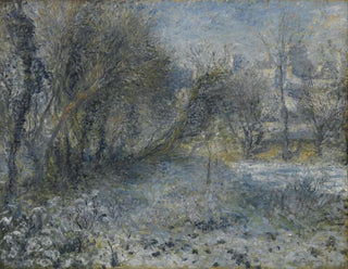 Schneelandschaft - Pierre-Auguste Renoir — Ansicht des Kunstwerks