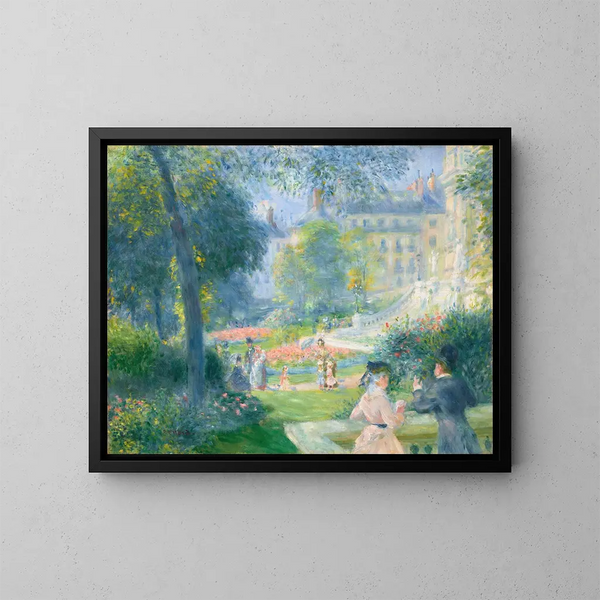 Square de la Trinité - Pierre-Auguste Renoir — gerahmtes Bild an der Wand
