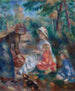 Der Apfelverkäufer - Pierre-Auguste Renoir — Ansicht des Kunstwerks