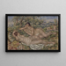 Die Badenden - Pierre-Auguste Renoir — gerahmtes Bild an der Wand