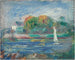 Die blaue Fluss - Pierre-Auguste Renoir — Ansicht des Kunstwerks