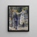 Die Schaukel - Pierre-Auguste Renoir — gerahmtes Bild an der Wand