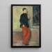 Der junge Soldat - Pierre-Auguste Renoir — gerahmtes Bild an der Wand
