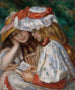 Zwei Mädchen beim Lesen - Pierre-Auguste Renoir — Ansicht des Kunstwerks