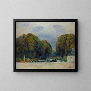 Versailles - Pierre-Auguste Renoir — gerahmtes Bild an der Wand