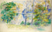 Vue d'un parc - Pierre-Auguste Renoir — Ansicht des Kunstwerks