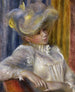 Frau mit Hut - Pierre-Auguste Renoir — Ansicht des Kunstwerks