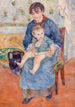 Junge Mutter - Pierre-Auguste Renoir — Ansicht des Kunstwerks