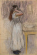 Junge Frau bei ihrer Toilette - Pierre-Auguste Renoir — Ansicht des Kunstwerks