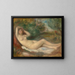 Aktstudie - Pierre-Auguste Renoir — gerahmtes Bild an der Wand