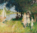 Am Ufer der Seine - Pierre-Eugène Montzin — Ansicht des Kunstwerks