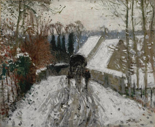 Schneeeffekt - Pierre-Eugène Montzin — Ansicht des Kunstwerks