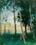 Frauen am Wasserufer - Pierre-Eugène Montzin — Ansicht des Kunstwerks