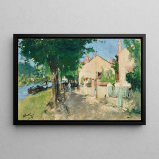 PierreEugne Montzin - Le quai de la Croix Blanche Saint Mamms.webp