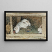 Die Hasen - Pierre-Eugène Montzin — gerahmtes Bild an der Wand