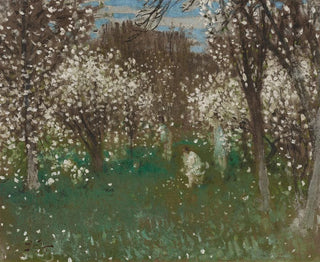 Obstgarten in Blüte - Pierre-Eugène Montzin — Ansicht des Kunstwerks