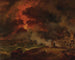 Die Zerstörung von Pompeji - Pierre-Henri de Valenciennes — Ansicht des Kunstwerks
