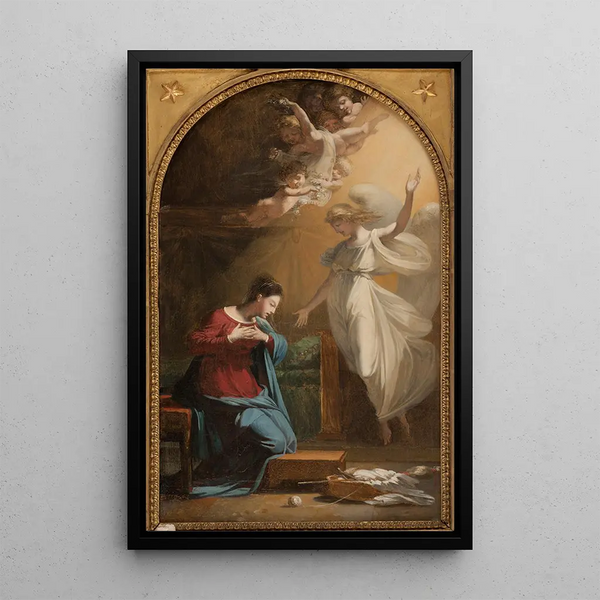 L'Annonciation - Pierre-Jérôme Lordon — gerahmtes Bild an der Wand