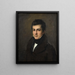 Portrait von Édouard Bertin - Pierre-Louis De Laval — gerahmtes Bild an der Wand