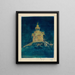 Der Glaspavillon - Pierre-Marcel Roy — gerahmtes Bild an der Wand
