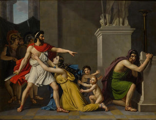 Pyrrhus und Polites - Pierre-Narcisse Guérin — Ansicht des Kunstwerks