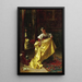 Die Großmutter-Kleid - Pierre Adolphe Huas — gerahmtes Bild an der Wand