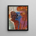 Gespräch in Arcachon - Pierre Bonnard — gerahmtes Bild an der Wand