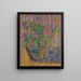 Vase à fleurs - Pierre Bonnard — gerahmtes Bild an der Wand