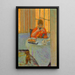 Das Frühstück - Pierre Bonnard — gerahmtes Bild an der Wand