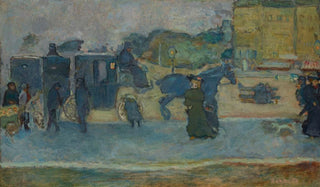 Pierre Bonnard - Les deux fiacres Boulevard des Batignolles.webp