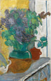 Lilas mauve dans un vase de terre jaune et vert - Pierre Bonnard — Ansicht des Kunstwerks