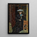 Marthe im weißen Hut - Pierre Bonnard — gerahmtes Bild an der Wand