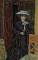 Marthe im weißen Hut - Pierre Bonnard — Ansicht des Kunstwerks
