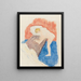 Nackt Die Badewanne - Pierre Bonnard — gerahmtes Bild an der Wand