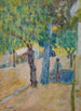 Personnage unter einem Baum - Pierre Bonnard — Ansicht des Kunstwerks