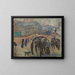 Les Chiffonniers - Pierre Bonnard — gerahmtes Bild an der Wand