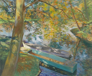 Pierre Georges Jeanniot - Barques en Automne.webp