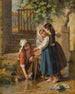 Das Tag des Bades der Puppen - Pierre Jean Edmond Castan — Ansicht des Kunstwerks