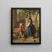 Das Tag des Bades der Puppen - Pierre Jean Edmond Castan — gerahmtes Bild an der Wand