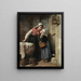 La course - Pierre Jean Edmond Castan — gerahmtes Bild an der Wand