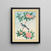 Pflanzen aus China Pl.014 - Pierre Joseph Buchoz — gerahmtes Bild an der Wand