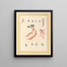 Pflanzen aus China Pl101 - Pierre Joseph Buc'hoz — gerahmtes Bild an der Wand